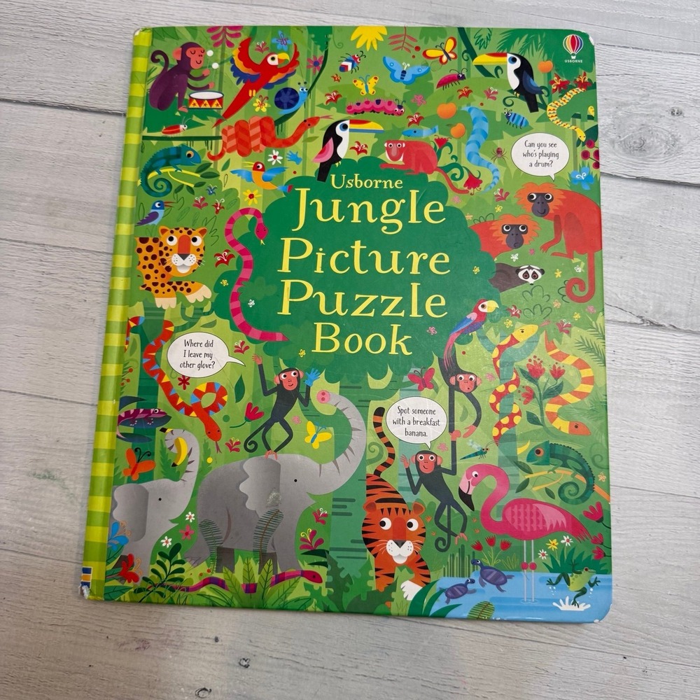 Usborne Paper‎ Pie jungle picture puzzle book